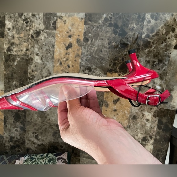 a new day Red Heart and Clear flats ❤️ - Picture 7 of 7